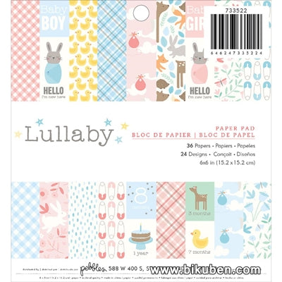 American Crafts - Lullaby - 6x6" Paper Pad 