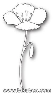Poppystamps - Dies - Blooming Poppy