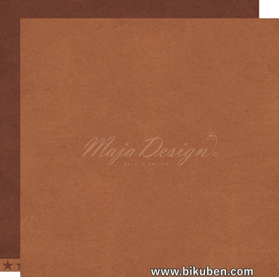 Maja Design - Denim & Friends - Monochrome - Shades of Denim - Brown 12x12"