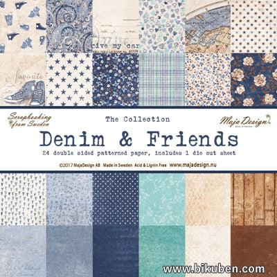 Maja Design - Denim & Friends - 6x6" Paper Pad