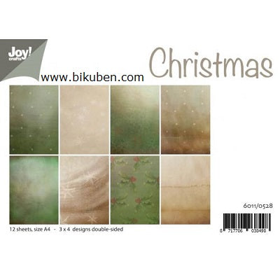 Joy Craft - Paper Pad - Christmas Background A4