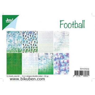 Joy Craft - Paper Pad - Football A4