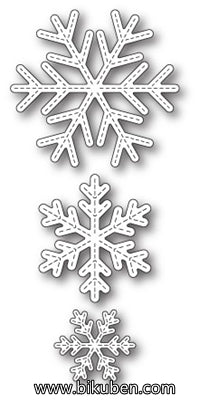 Poppystamps - Dies - Stitiched Alpine Snowflakes