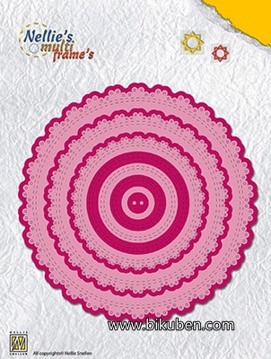 Nellie Snellen - Multi Frame - Doily #2 Die