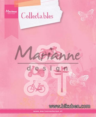 Marianne Design - Village Decoration Set - Bicycle - Dies 