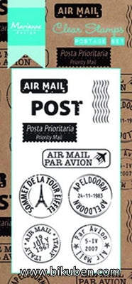 Marianne Designs - Clear Stamp - Postage Set