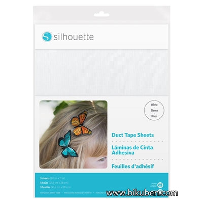 Silhouette - Duct Tape Sheets - White 