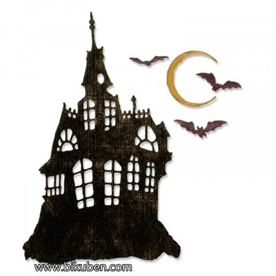 Sizzix - Tim Holtz Alterations - Thinlits - Haunted House Dies