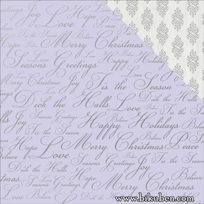 KaiserCraft - Christmas Jewel - Holiday Wishes 12x12"
