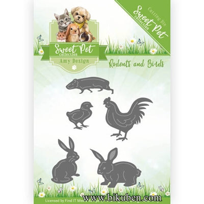 Amy Design - Sweet Pet - Rabbits and Birds
