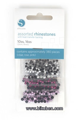 Silhouette - Rhinestones - Assorted (Clear,Rose, Pink) 