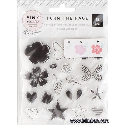 Pink Paislee - Turn the Page - Clearstamps 