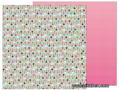 Pebbles - Girl Squard - Cool Treat 12x12"