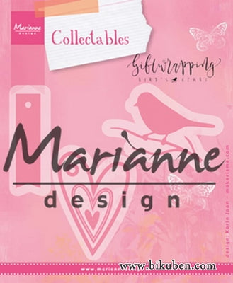 Marianne Design - Giftwrapping Bird Set Dies 