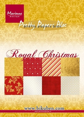 Marianne Design - Paper Pad A5 - Royal Christmas