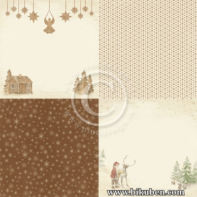 Pion Design - Christmas Wishes - Gingerbread Man - 6x6 tum 12x12"