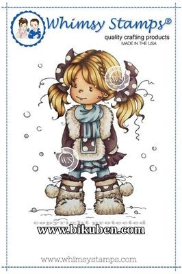 Whimsy Stamps - Cling Mount - Heidi