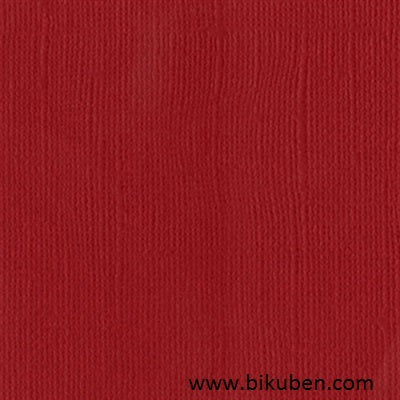 Bazzill - Canvas - Bazzill Red 12 x 12 "