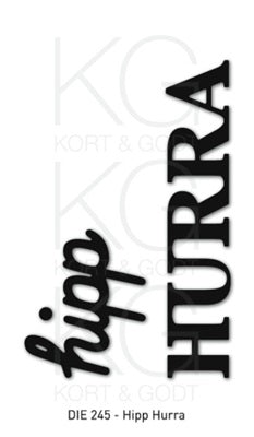 Kort & Godt - Dies - Hipp Hurra