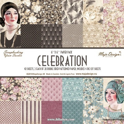 Maja Design - Celebration - Paper Pack   6 x 6"