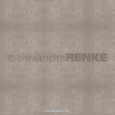 Alexandra Renke - Copper Wood structure  Paper   12 x 12"