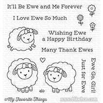 Die-Namics - Ewe and Me Forever - Clear Stamps