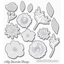 Die-Namics - Brushstroke Blooms - Dies