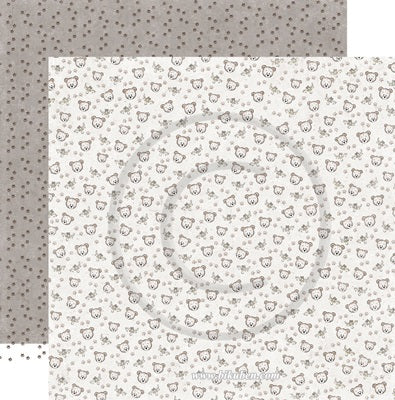 Papirdesign - Velkommen lille venn vol 2- Teddy     12 x 12"