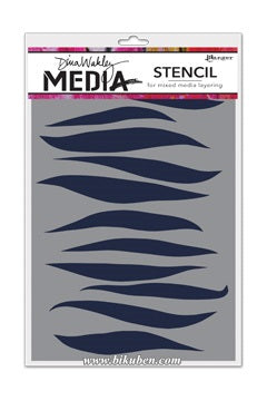 Dina Wakley Media - Stencil - Gusts