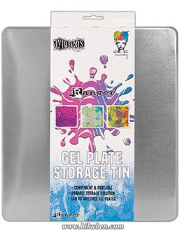 Dylusions and Dina Wakley Media - Gel Plate - Storage Tin