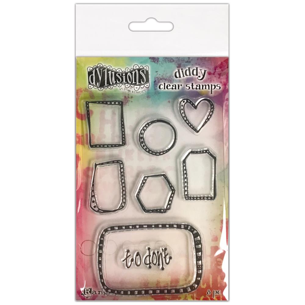 Dylusions -Diddy Stamp set - Clearstamp - Box it up