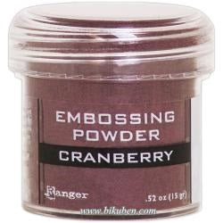 Ranger - Embossing Powder - Cranberry Metallic
