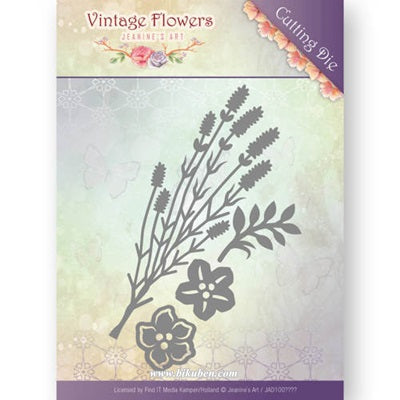 Jeanine Art - Vintage Flowers - Vintage Foliage dies