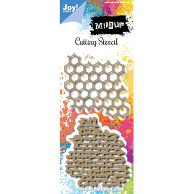 Joy! Crafts Dies - Honeycomb - Wall
