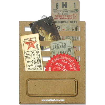 Sizzix - Tim Holtz Alterations - Thinlits - Stitched Slots