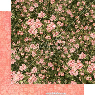 Graphic45 - Floral Shoppe - Verdant Blossoms  12 x 12"