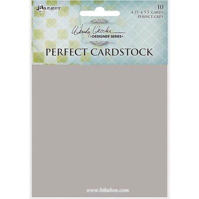 Ranger - Wendy Vecchi - Perfect Cardstock Cards - Grey