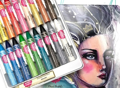Jane Davenport - Mixed Media 2- Crayons & Pastels