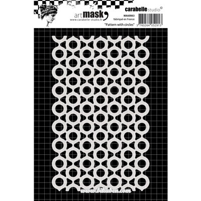 Carabelle - Stencil - Pattern with Circles