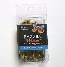 Bazzill - Brads - 10mm - Lily Pad