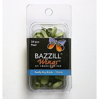 Bazzill - Brads - 10mm - Pear
