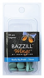 Bazzill - Brads - 10mm - Lagoon