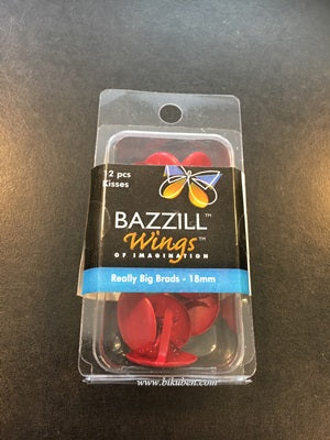 Bazzill - Brads - 18mm - Kisses