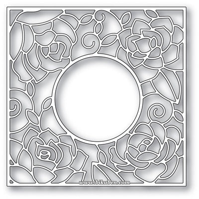 Poppystamps - Craft Die - Rose Frame