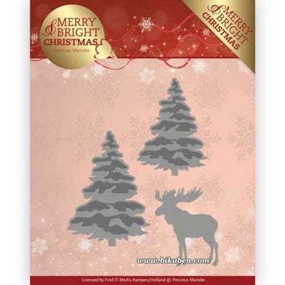 Precious Marieke -  Merry & Bright Christmas - Forest