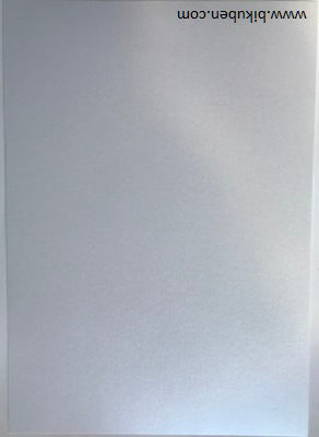 Inkido - Shimmerkartong - White Gold A4