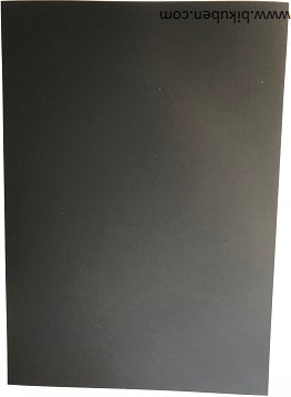 Inkido - Super matt kartong - Sort - Black A4