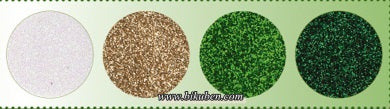 Leane - Mosegummi - Glitter - Greens