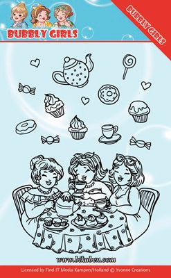 Yvonne Design - Clear Stamps - Tea Party