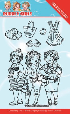 Yvonne Design - Clear Stamps - Girlfriends